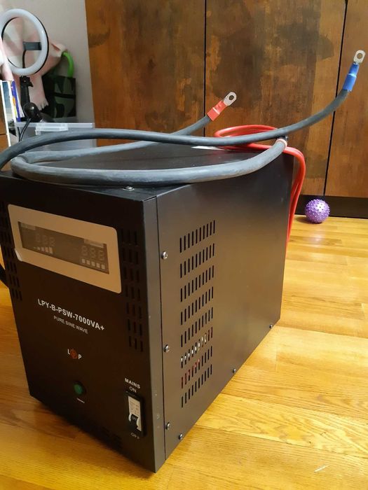 Акумуляторна батарея TGPRO + ДЖБ LogicPower LPY-B-PSW-7000VA