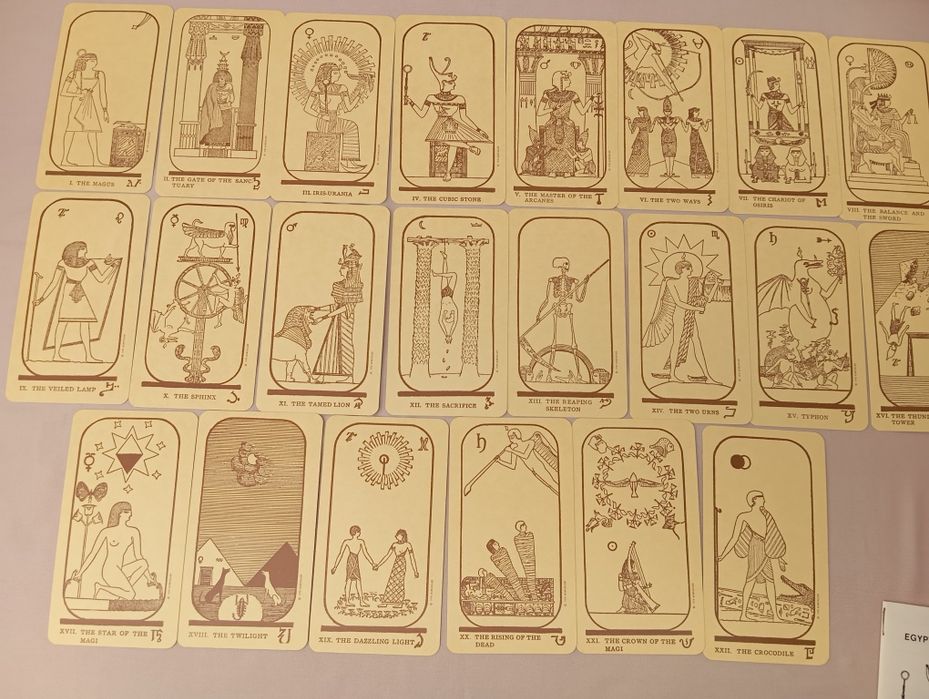 Egyptian tarot deck