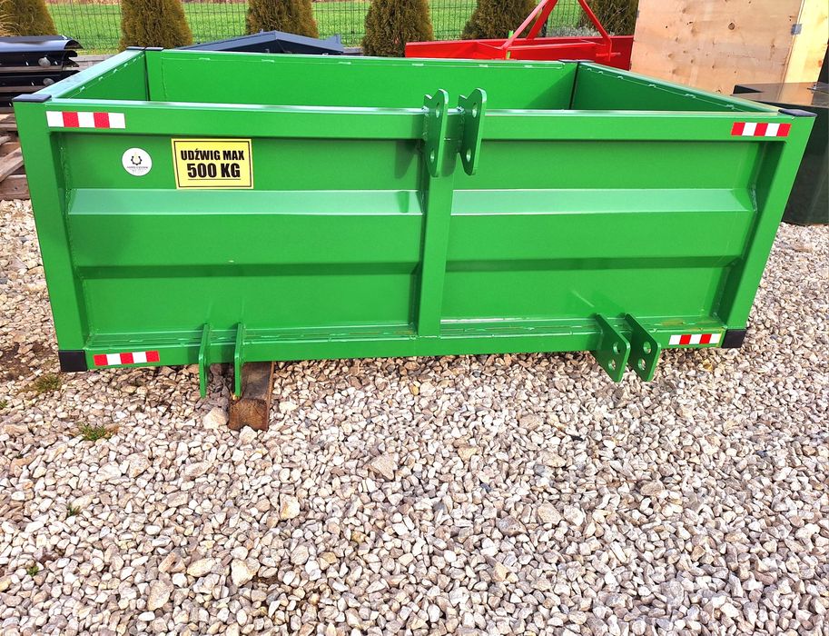 Na TUZ do ciągnika Skrzynia transportowa do ciągnika i minitraktorka