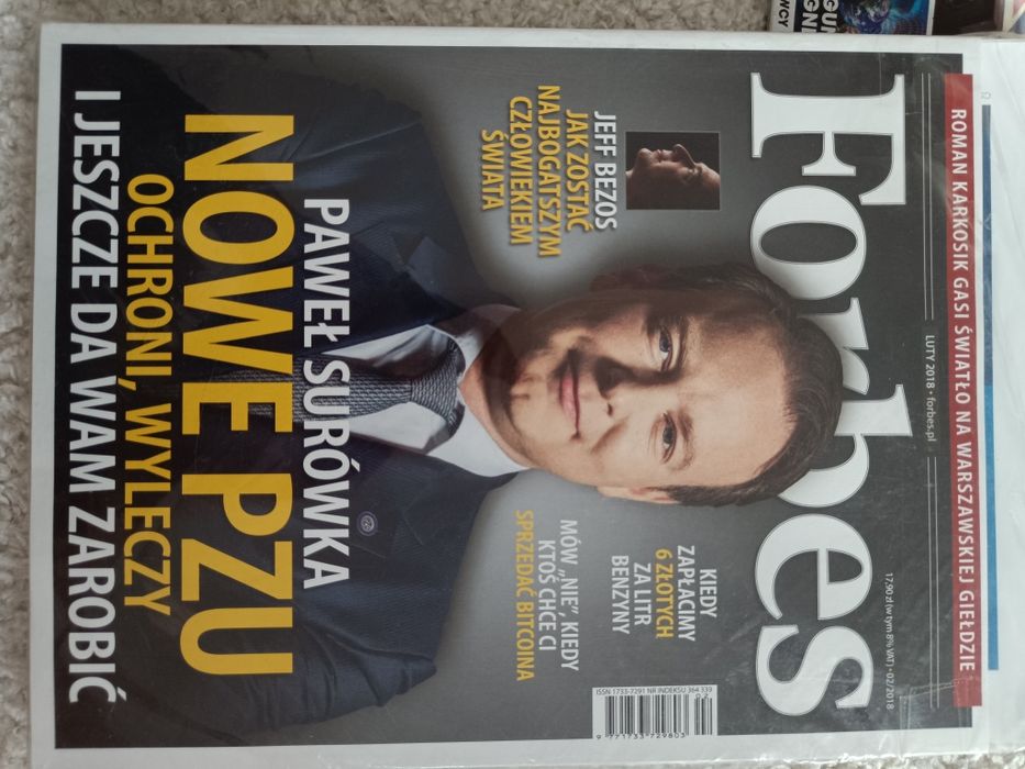 Czasopismo Forbes z 2018