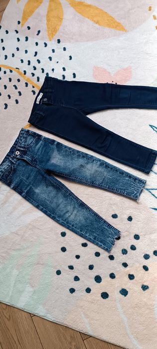 Zestaw jeansów dziewczęcych rozm 98