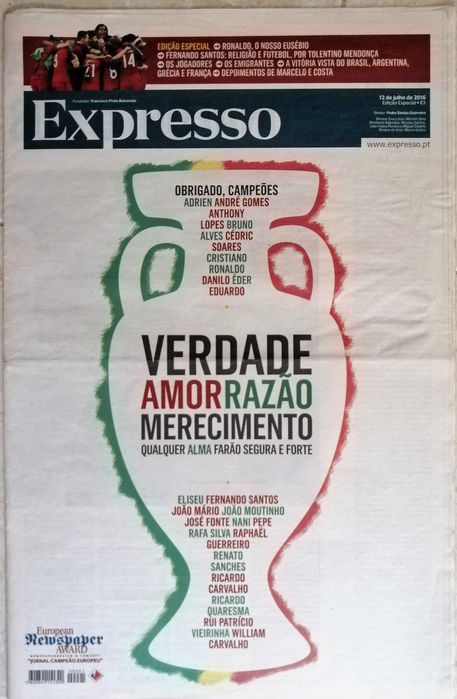 Campeões da Europa 2016