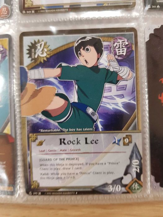 Cartas Naruto originais