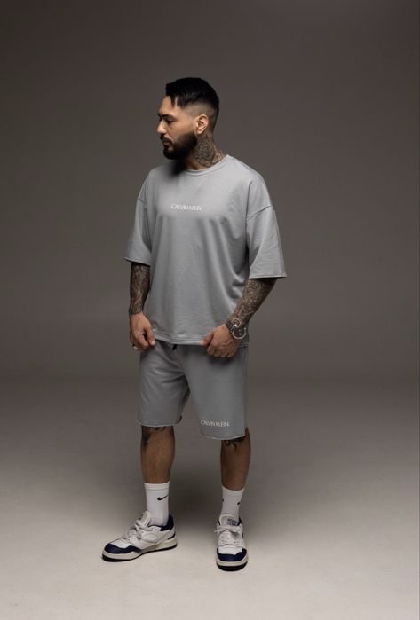 Чоловічий костюм шорти + футболка СК