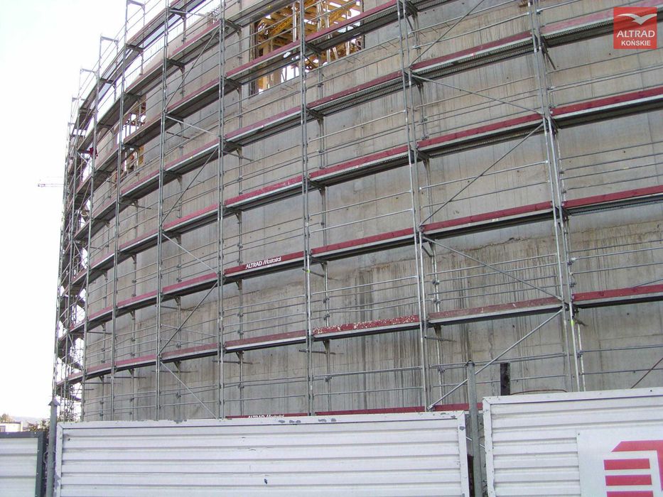 Wynajem Rusztowań, Rusztowanie Fasadowe - PROJEKT, DOSTAWA, MONTAŻ -FV