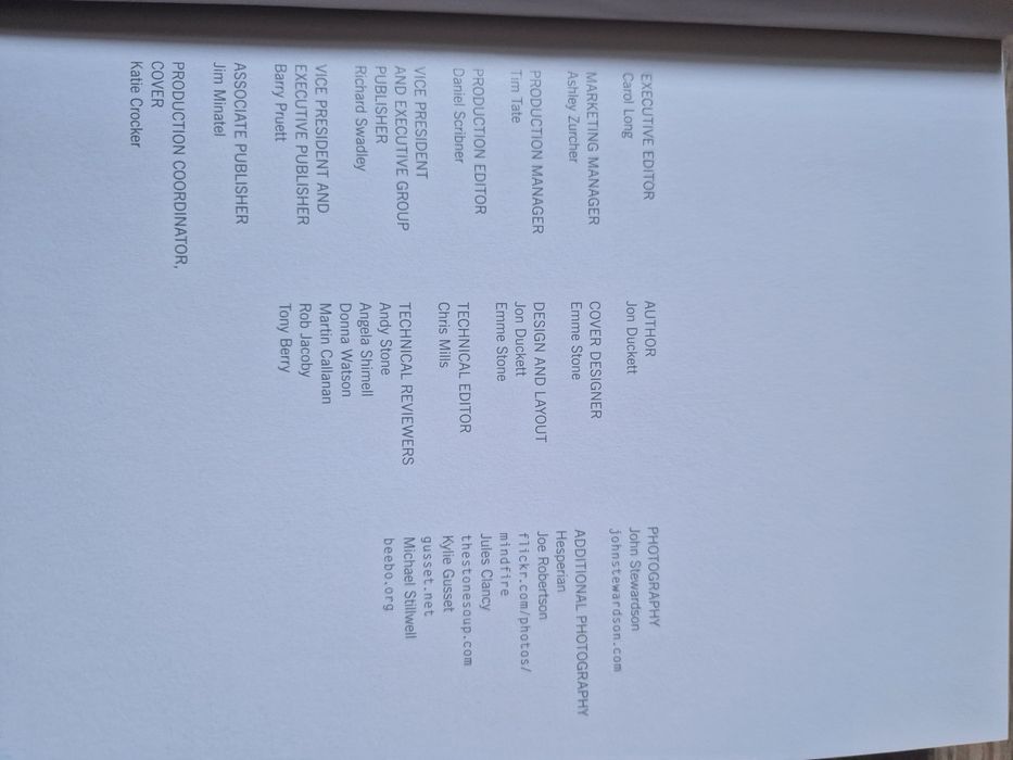 HTML i CSS Podręcznik Front-End Developera Jon Duckett