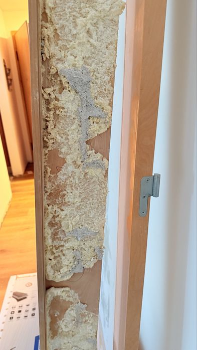 Porta madeira com vidro