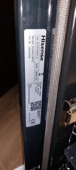 Piekarnik do zabudowy Hisense na gwarancji