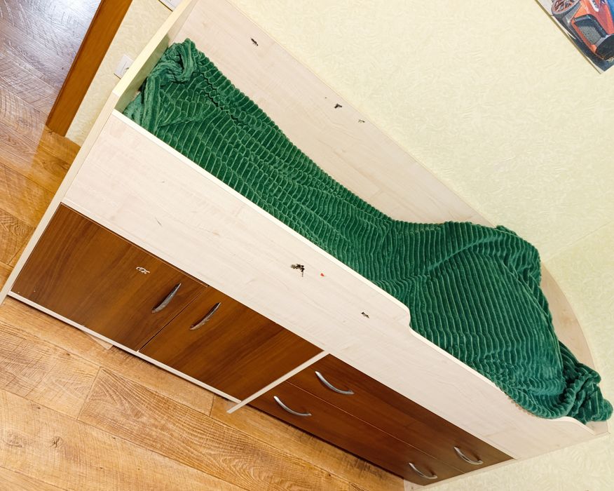 Дитяче ліжко 160 см, кровать шкаф