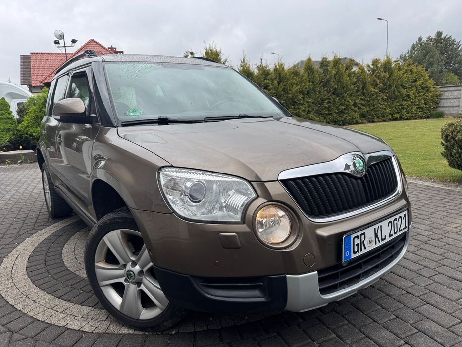Skoda Yeti LIFT 2,0 TDI 170Kucy Klimatron Navi 4/4 Panorama Bezwypadkowy Niemcy