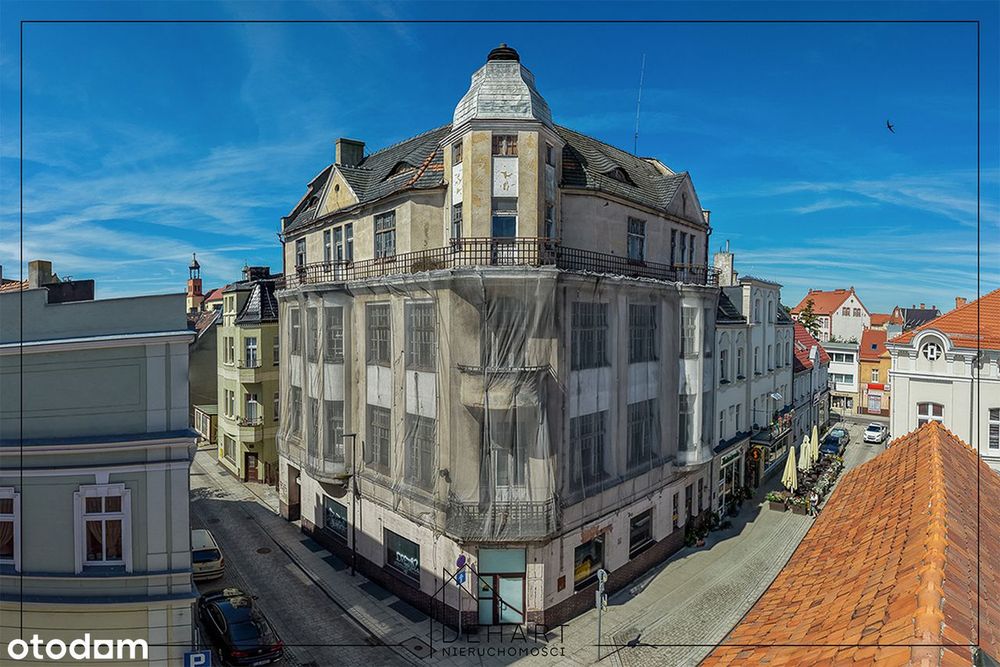 Zabytkowa kamienica w ścisłym centrum Jarocina