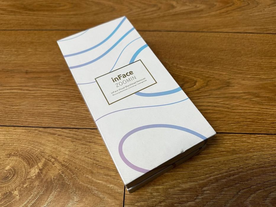 InFace Zoomin – Odkurzacz do wągrów z kamerą HD, 3 tryby ssania