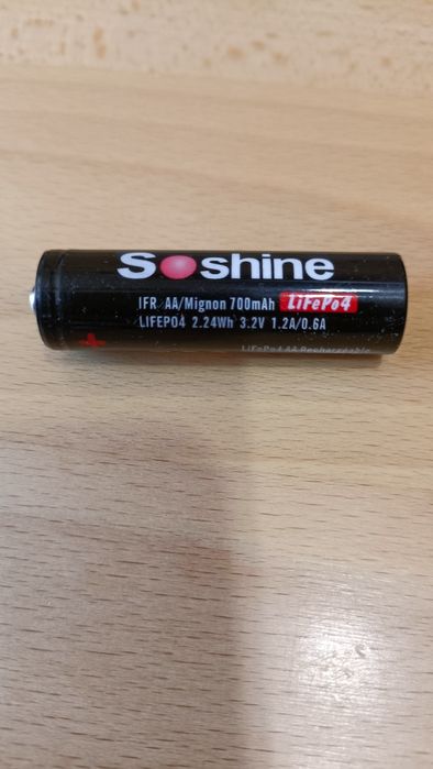 Батарейки АА 3.2 v акумуляторні