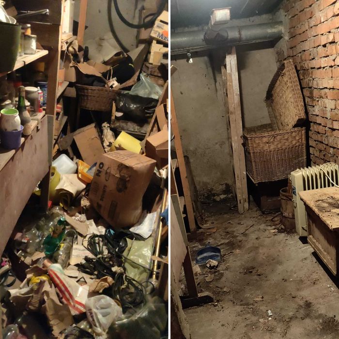 Opróżnianie mieszkań, piwnic, garaży, pomieszczeń