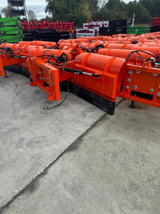 Mocny pług do śniegu do tura tuz strzałka Metal Technik dostawa Gratis