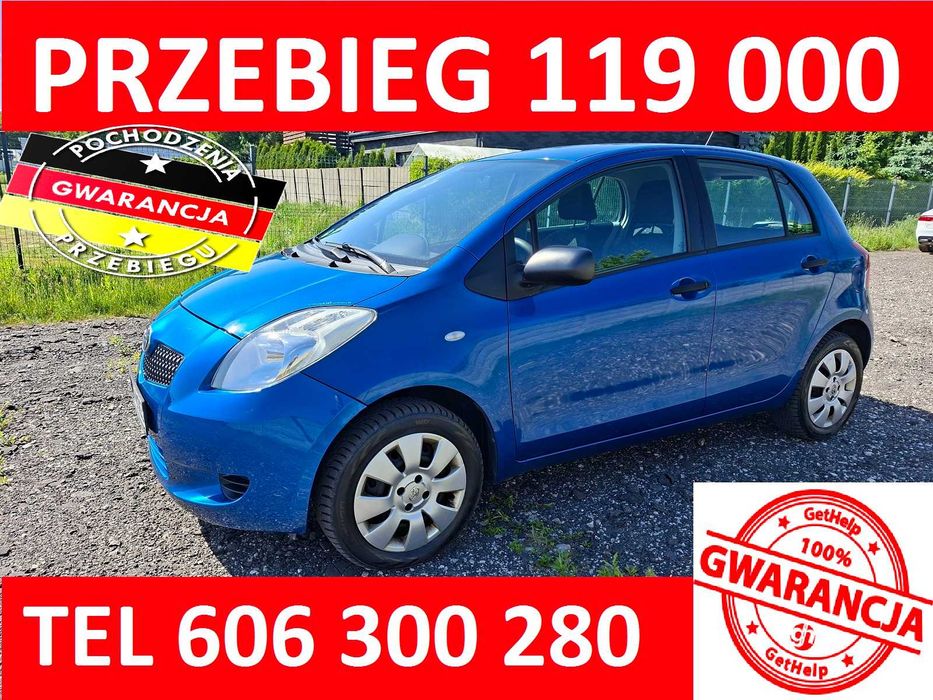 Toyota Yaris 1.0 07r KLIMA MOŻLIWA REJESTRACJA z Niemiec po opłatach