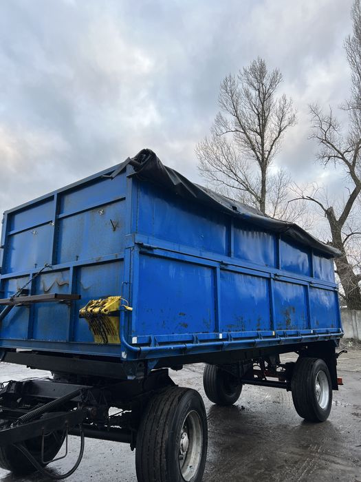 КамАЗ 55102 самоскид з причепом