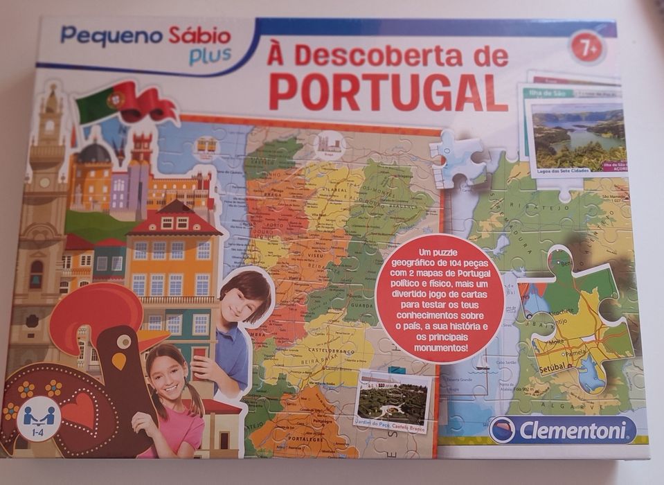Jogo "À descoberta de Portugal" - NOVO