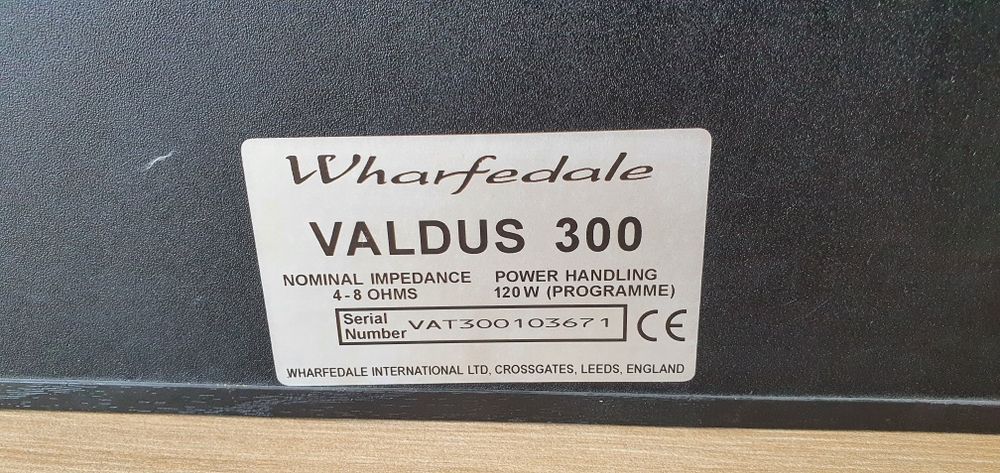 Głośniki kolumny Wharfedale Valdus 300 120W para jbl tonsil altus