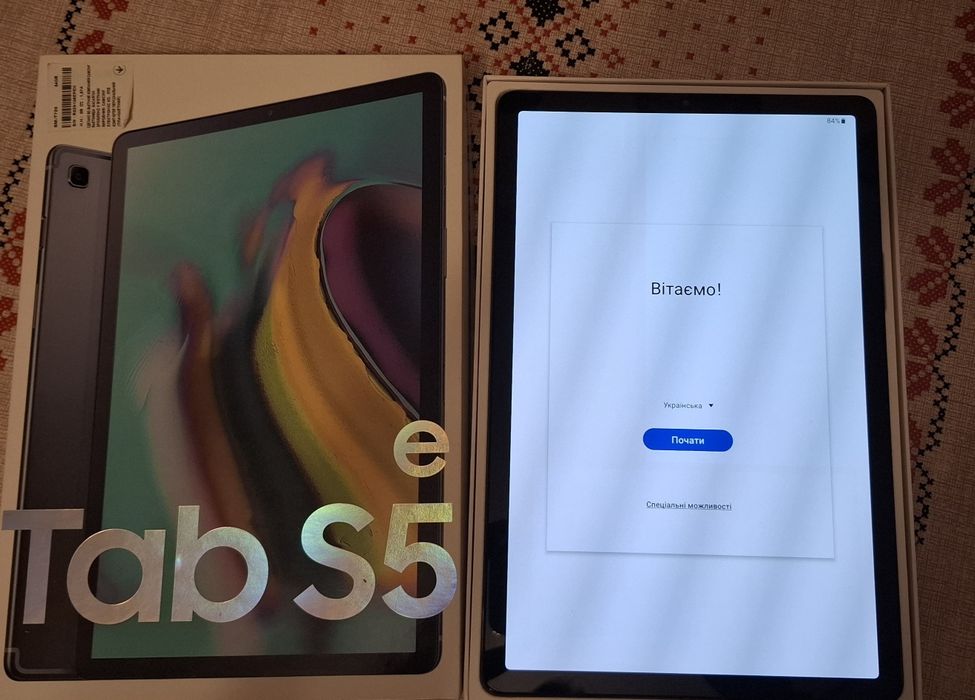 Планшет Samsung Tab S5e