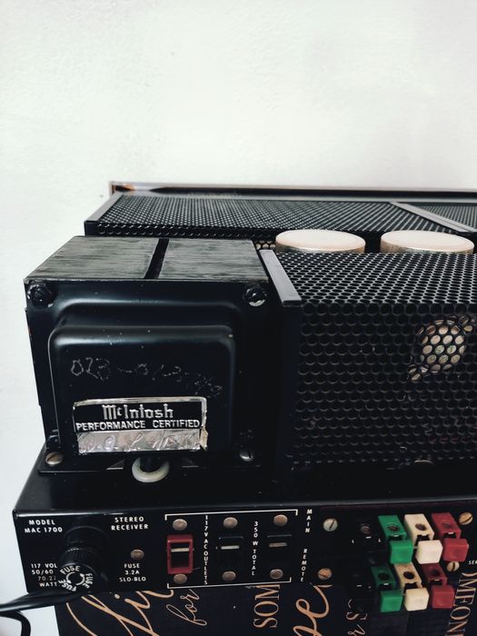 MAC 1700 McINTOSH Amplituner wzmacniacz lampowy