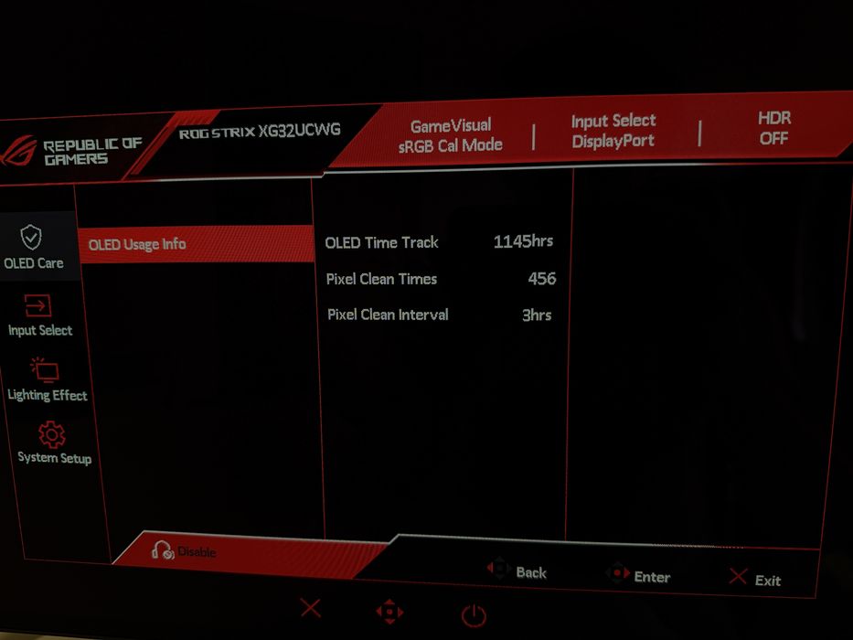 Monitor Asus ROG Strix OLED XG32UCWG - Fatura e Garantia