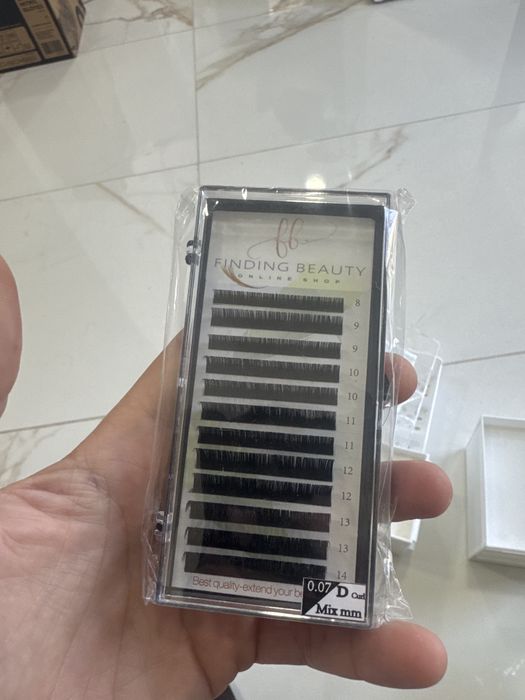 Material para extenção de pestanas novo