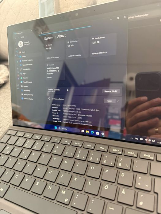 Microsoft surface pro 7