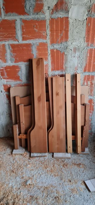 Cama de criança extensível em madeira