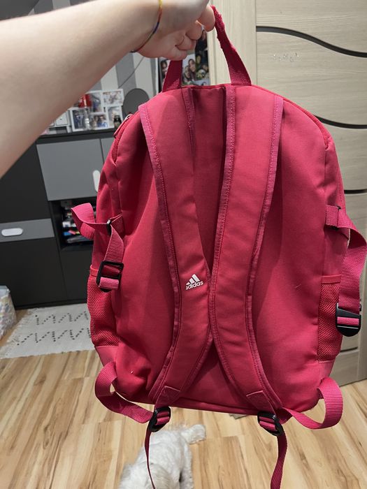 Różowy plecak Adidas