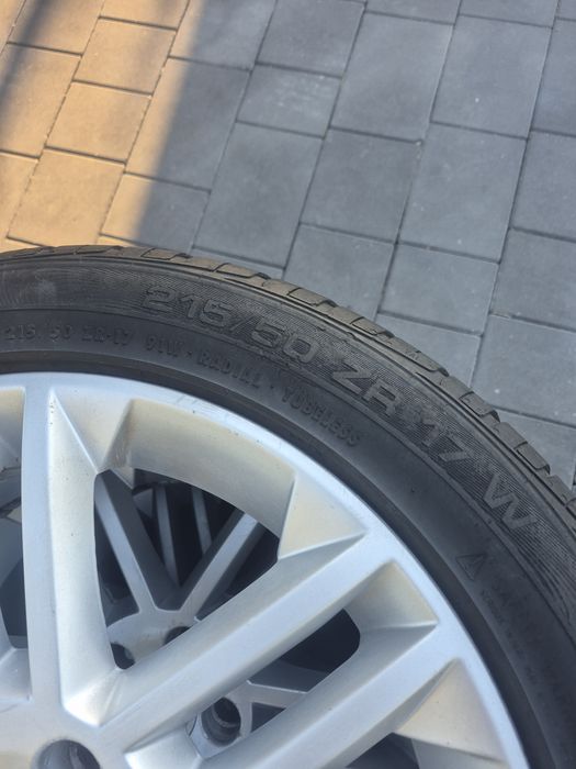 Sprzedam koła 5x110 17 felgi 215 50 17 uniroyal  opel saab