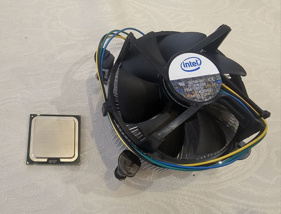 Кулер охолодження мідь intel 775 + quad 6600 box