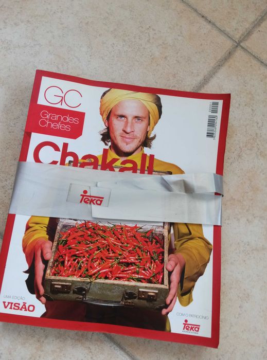 Livros de receitas de grandes Chefs