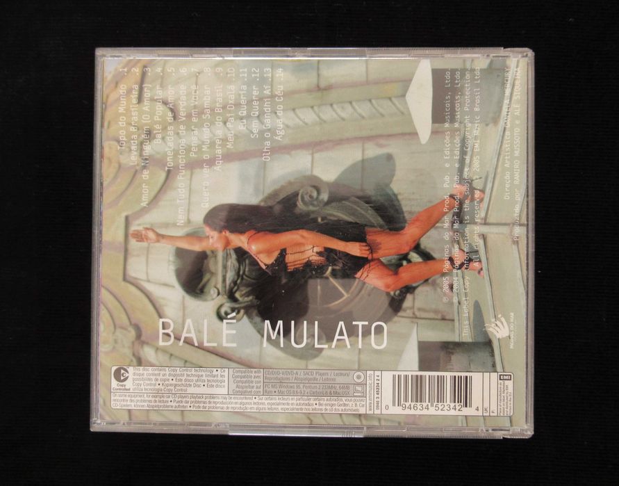 Daniela Mercury - Balé Mulato - CD (Ref. 6)434266162123264002