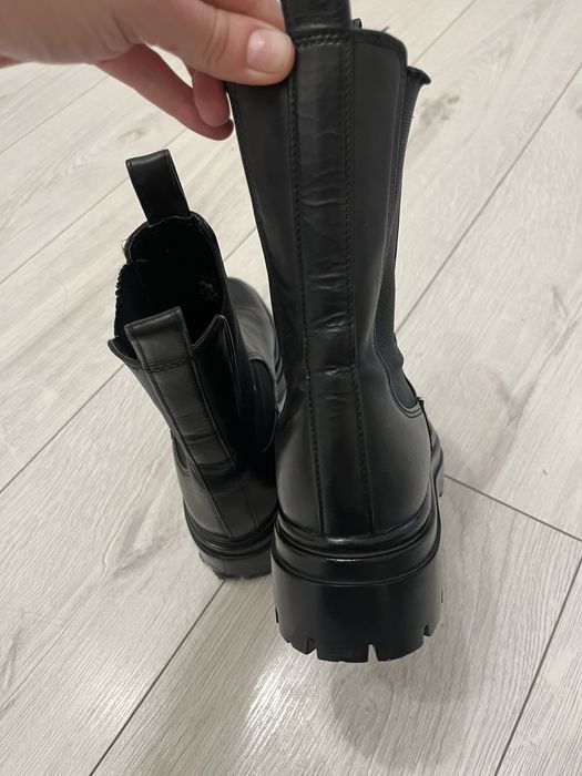 Черевики шкіряні Зара
