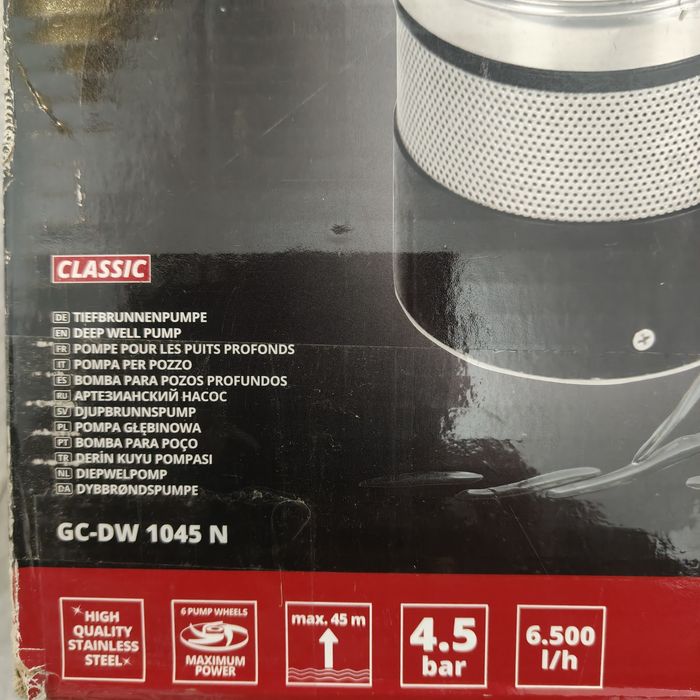 Pompa głebinowa Einhell GC-DW 1045 N nowa