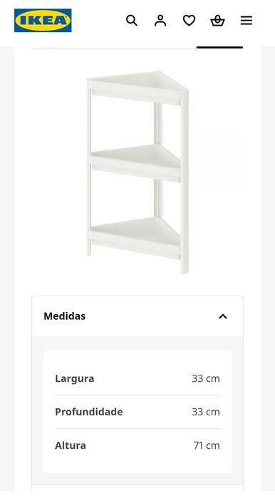 Estante de canto