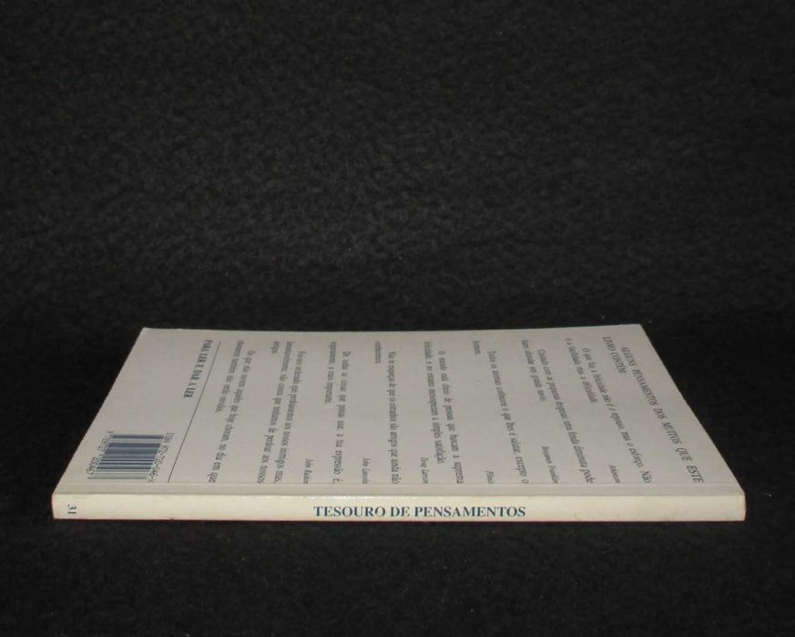 Livro Tesouro de Pensamentos Nunes dos Santos Colecção Retalhos