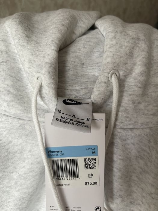 Худі на флісі оверсайз жіноче Nike W Nsw Phnx