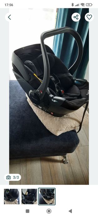 Fotelik obrotowy Baby Safe Rhodesian 360