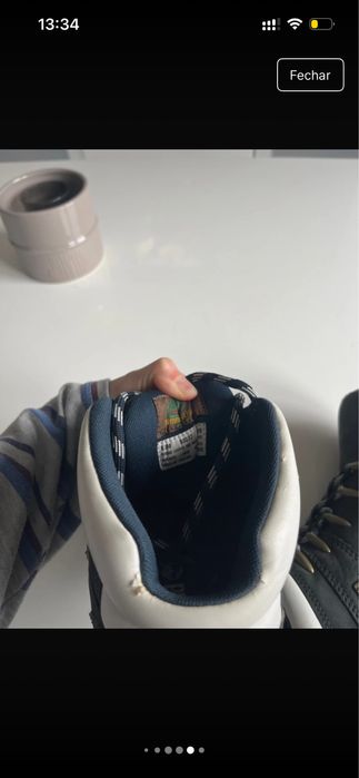 Botas timberland azuis