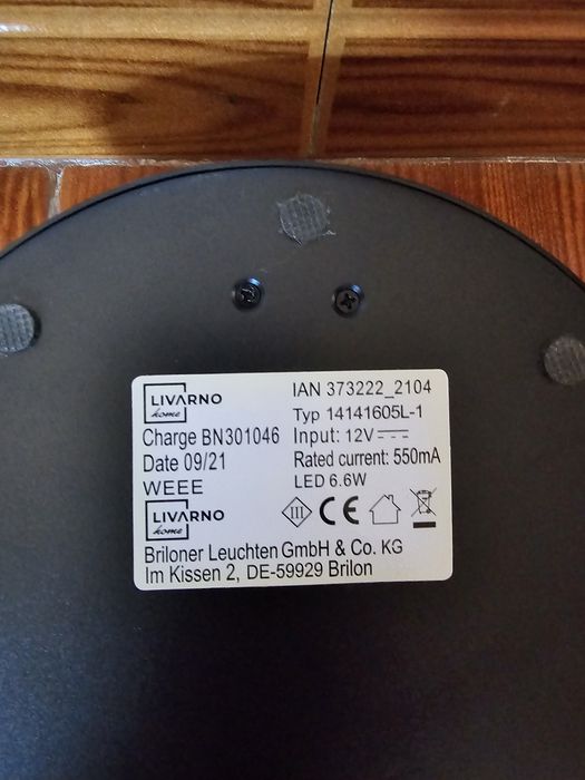 Vende-se Candeeiro de secretária Led