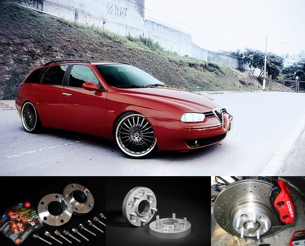 DYSTANSE ADAPTERY Fiat Alfa Romeo 4x98 5x98 5x110 - NOWE! każda gruboś