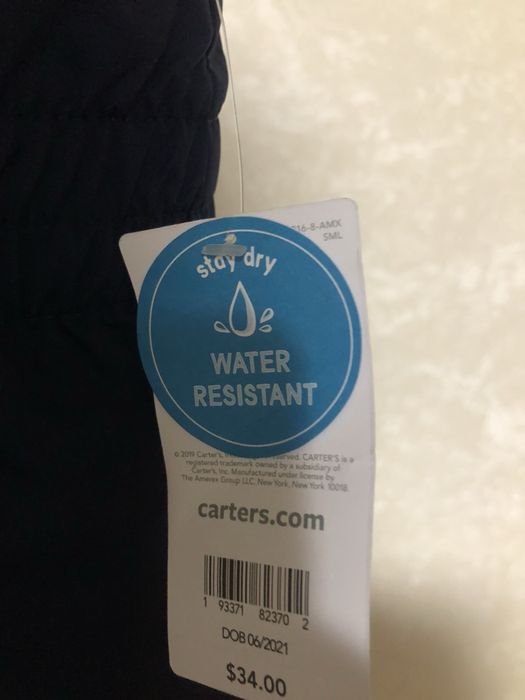 Новмй Carters Продам новый комбенізон Carters