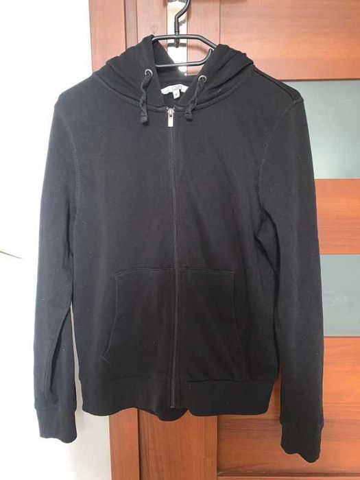 czarna rozpinana bluza na suwak Clockhouse