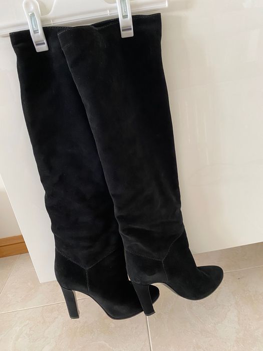 Alberta Ferretti high knee botas