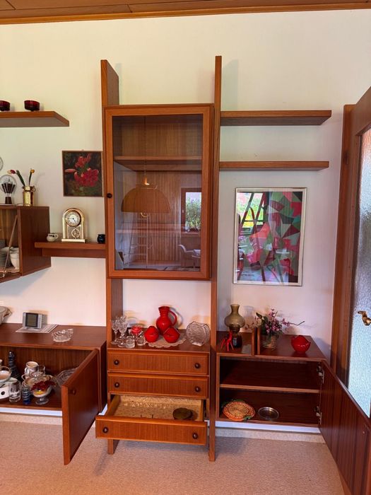 Skandynawska mebloscianka tekowa Stan bdb