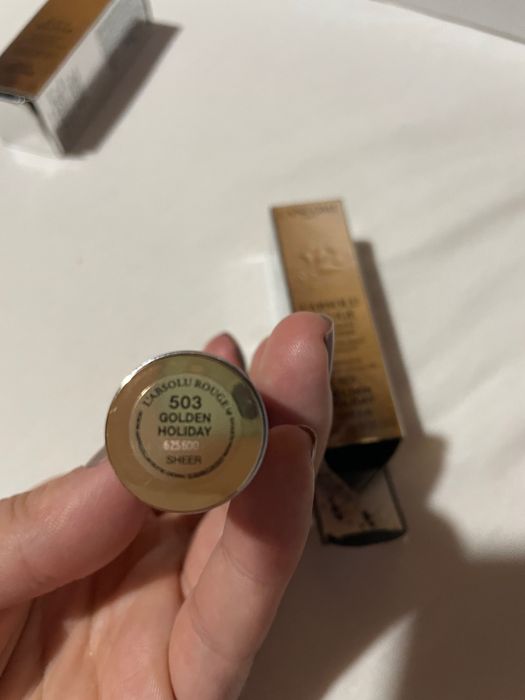 Lancome pomadka Złota