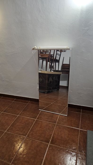 Espelho de casa de banho, WC