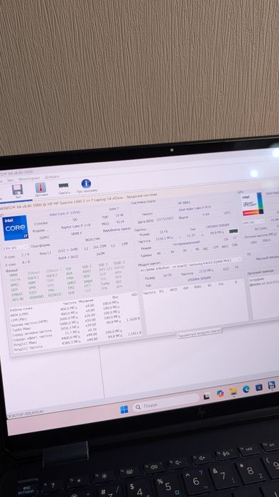 Hp Spectre x360 14-ef2010ca amoled i7-1355u 32 ram 1 tb raptor 16gb